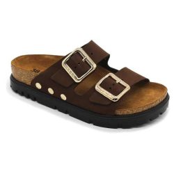 Leon Comfort női papucs-6011 barna