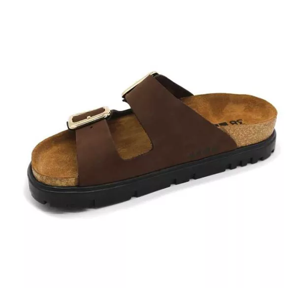 Leon Comfort női papucs-6011 barna