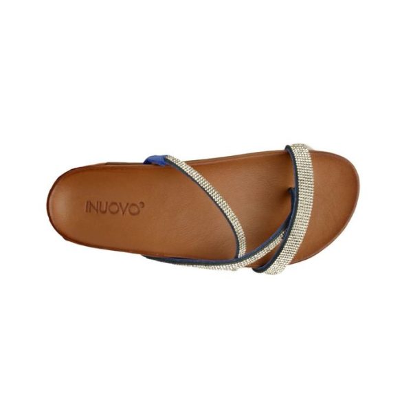 Inuovo női papucs-6119 Royal Blue