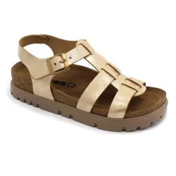 Leon Comfort női szandál-6300 arany