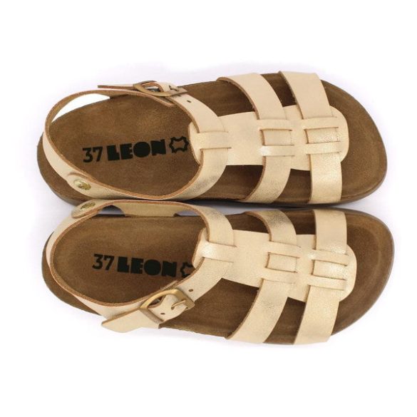 Leon Comfort női szandál-6300 arany