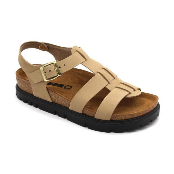 Leon Comfort női szandál-6300 bezs