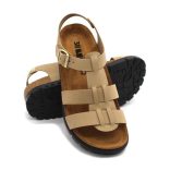 Leon Comfort női szandál-6300 bezs