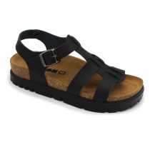 Leon Comfort női szandál-6300 fekete