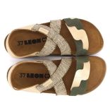 Leon Comfort női szandál-6301 arany