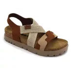 Leon Comfort női szandál-6301 barna