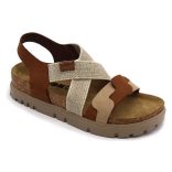 Leon Comfort női szandál-6301 barna