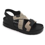 Leon Comfort női szandál-6301 fekete