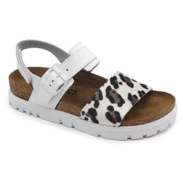 Leon Comfort női szandál-6302 feher