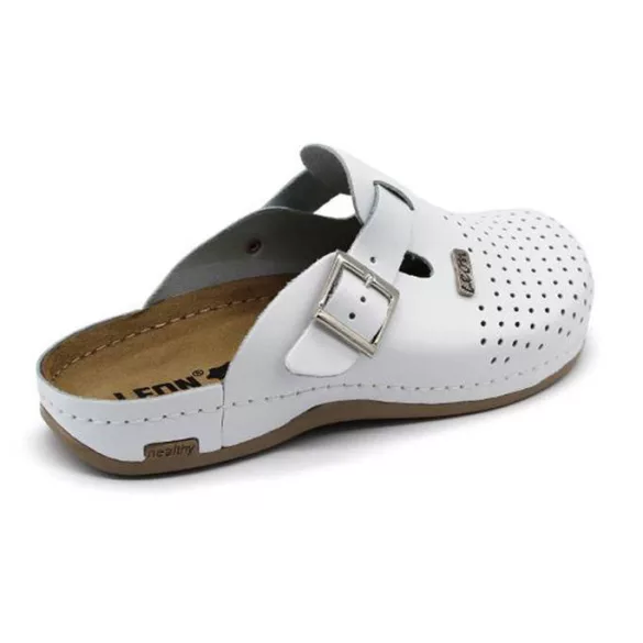 Leon Comfort férfi papucs-700 Fehér