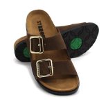 Leon Comfort női papucs-7010 barna-velur