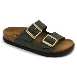 Leon Comfort női papucs-7010 zold