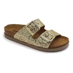 Leon Comfort női papucs-7011 arany