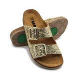 Leon Comfort női papucs-7011 arany