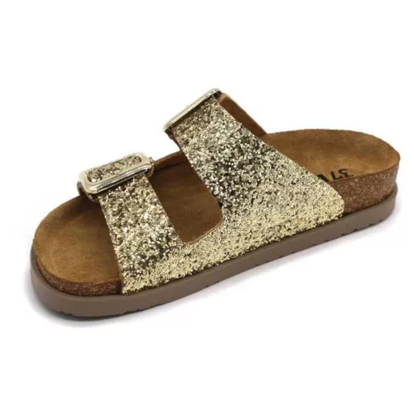 Leon Comfort női papucs-7011 arany