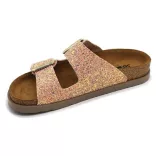 Leon Comfort női papucs-7011 rose