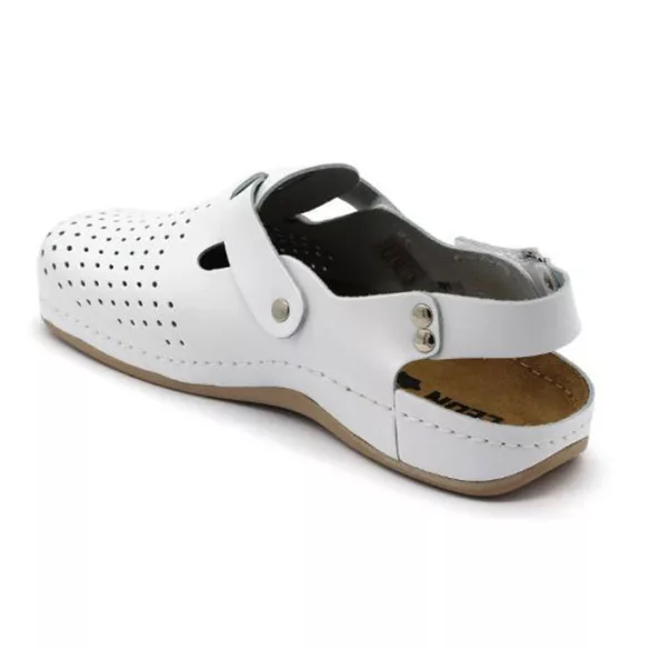 Leon Comfort férfi szandál-701 Fehér