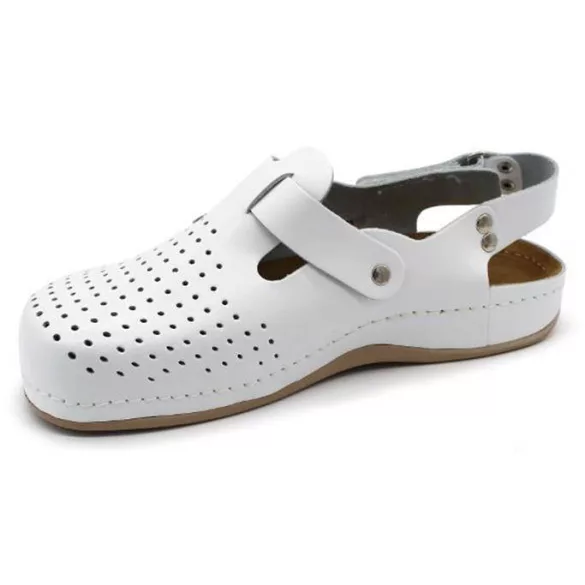 Leon Comfort férfi szandál-701 Fehér