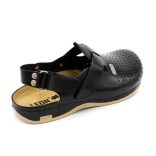 Leon Comfort férfi szandál-701 Fekete