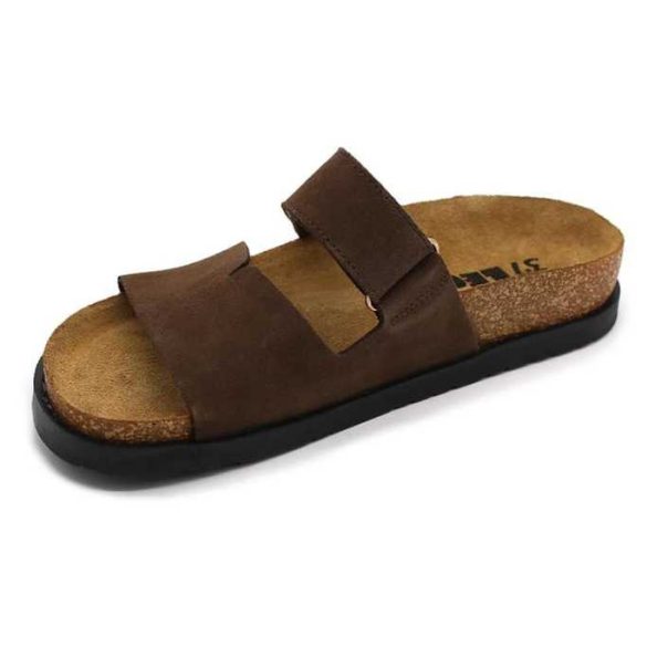 Leon Comfort női papucs-7020 barna