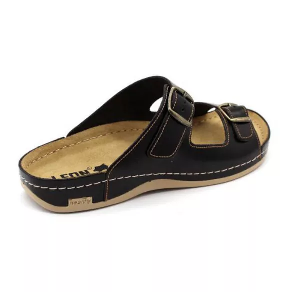 Leon Comfort férfi papucs-702 Barna