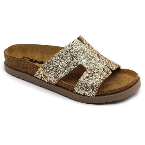Leon Comfort női papucs-7030 arany
