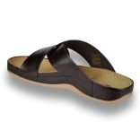 Leon Comfort férfi papucs-705 barna