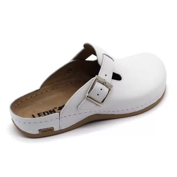 Leon Comfort férfi papucs-707 Fehér