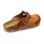 Leon Comfort férfi papucs-707 barna