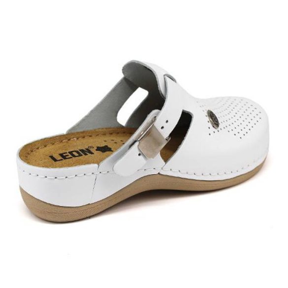 Leon Comfort női papucs-900 Fehér