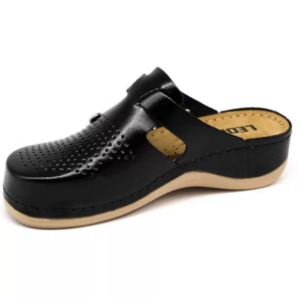 Leon Comfort női papucs-900 Fekete