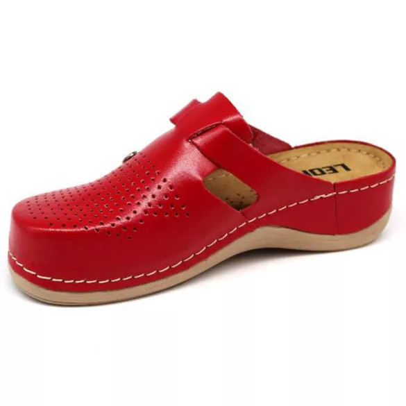 Leon Comfort női papucs-900 Piros