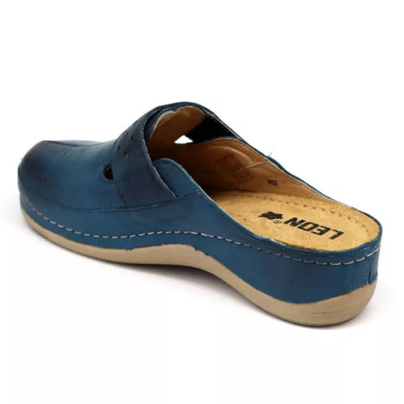 Leon Comfort női papucs-902 Skék