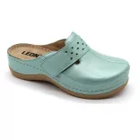 Leon Comfort női papucs-902 Türkiz-világos