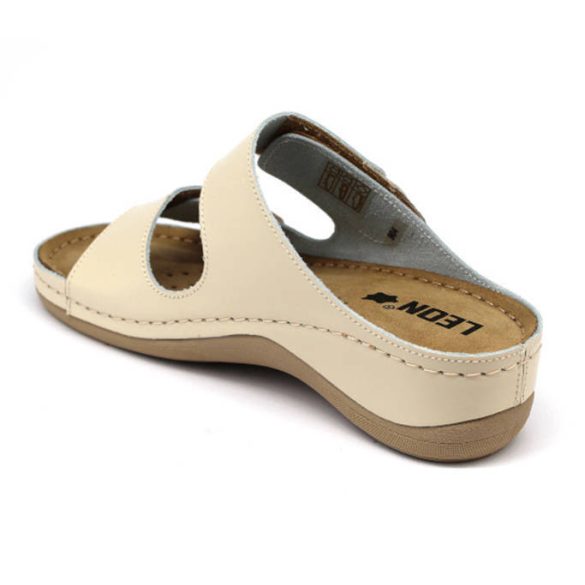 Leon Comfort női papucs-904 Bézs