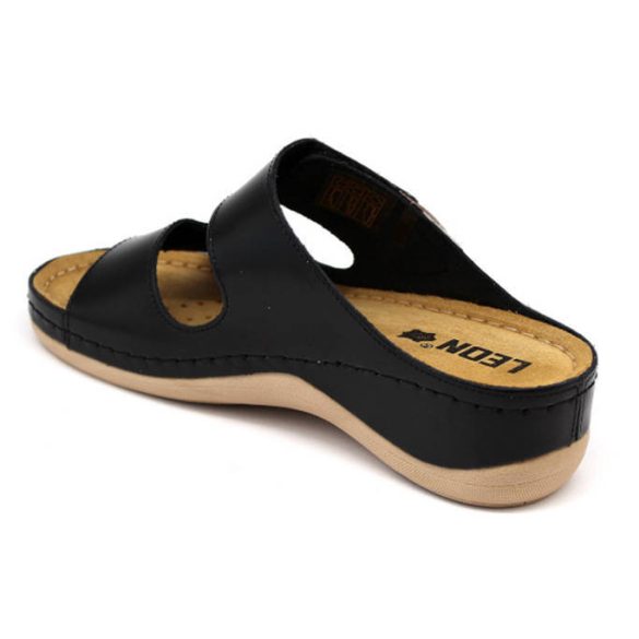 Leon Comfort női papucs-904 Fekete