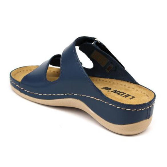 Leon Comfort női papucs-905 s.kék