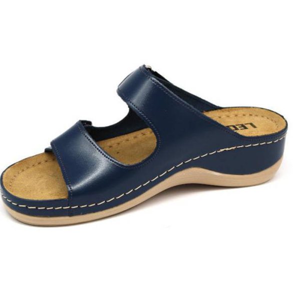 Leon Comfort női papucs-905 s.kék
