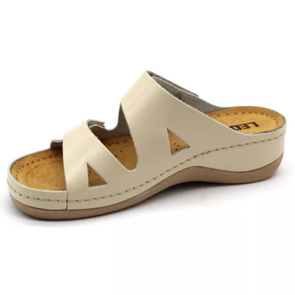 Leon Comfort női papucs-906 Bézs