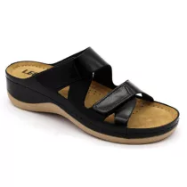 Leon Comfort női papucs-906 Fekete