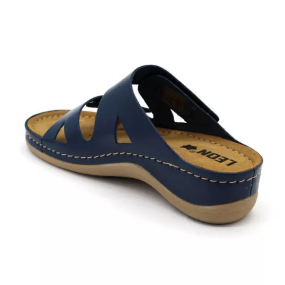 Leon Comfort női papucs-906 Skék