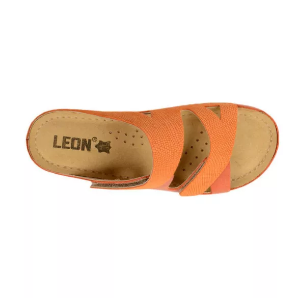 Leon Comfort női papucs-907 Narancs