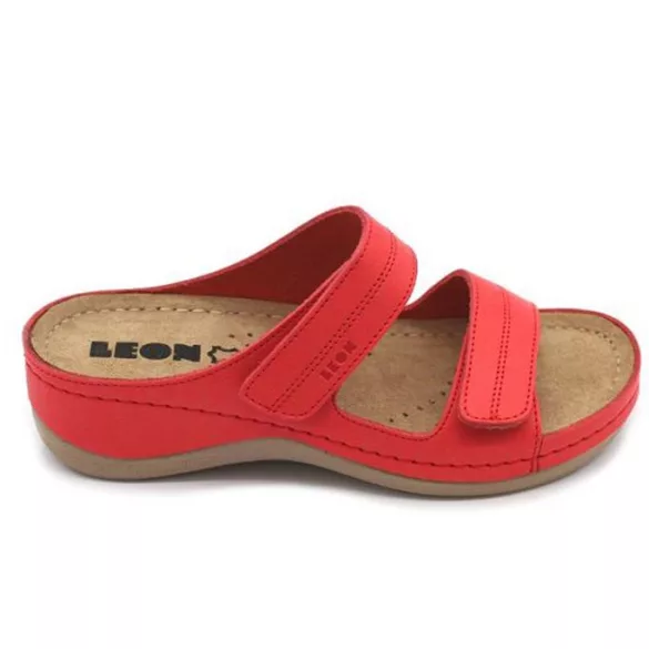Leon Comfort női papucs-907 Piros