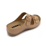 Leon Comfort női papucs-908 Bezs