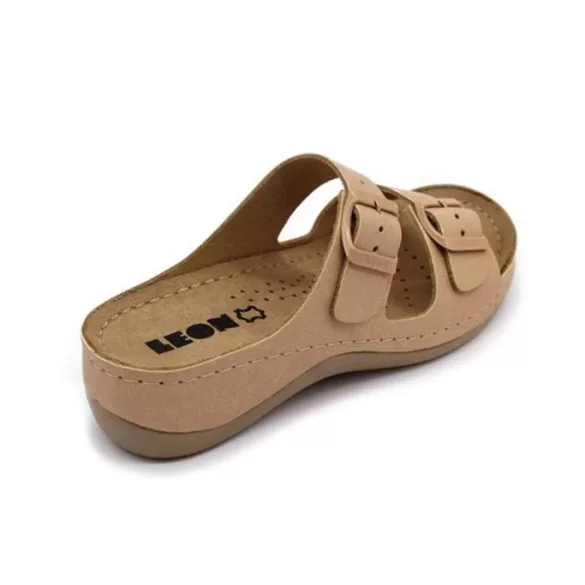 Leon Comfort női papucs-908 Bezs