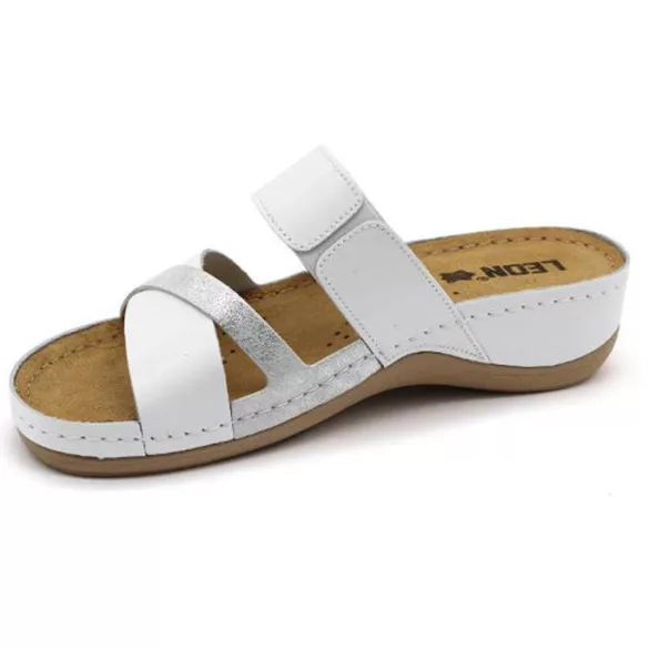 Leon Comfort női papucs-909 White