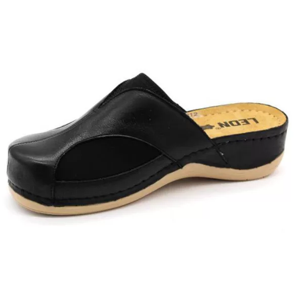 Leon Comfort női papucs-912 Fekete