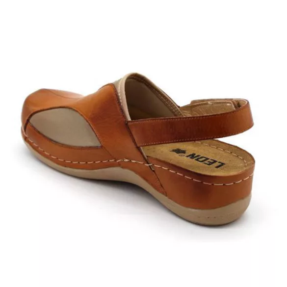 Leon Comfort női szandál-913 Barna