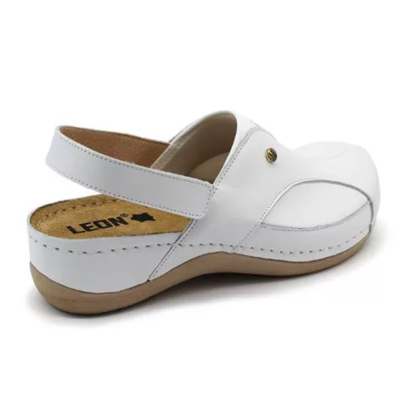Leon Comfort női szandál-913 Fehér