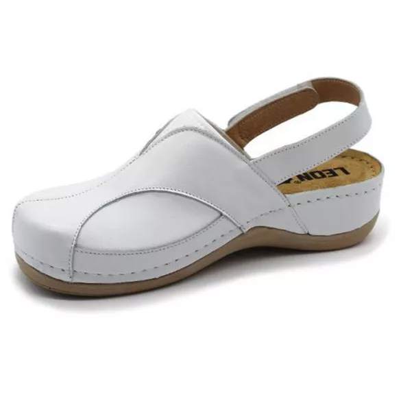 Leon Comfort női szandál-913 Fehér
